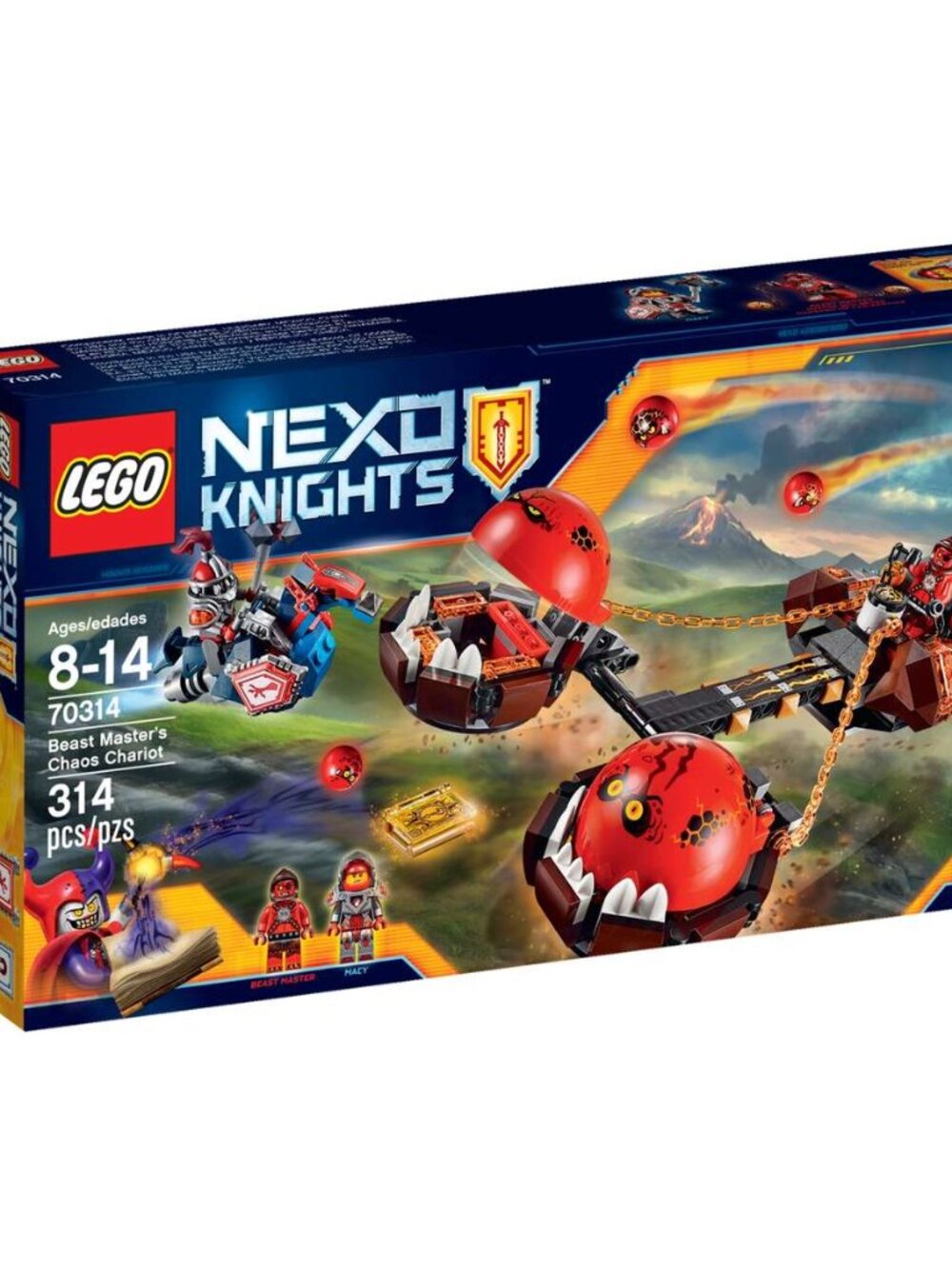 LEGO NEXO KNIGHTS: Beast Master's Chaos Chariot (70314)